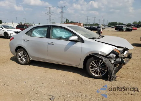 2014 Toyota Corolla L z USA, uszkodzony, nr VIN 2T1BURHE4EC156959